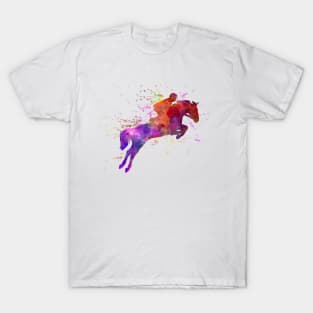 Watercolor horse show T-Shirt